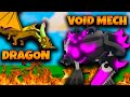 I got VOID MECH and DRAGON in Season X - Roblox Bedwars