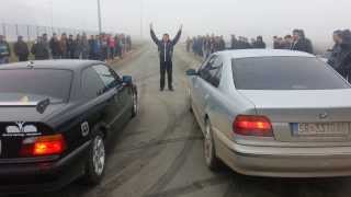 Strumica Drag Race 29.12.2013...BMW vs BMW