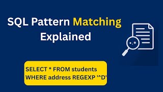 SQL Pattern Matching Explained | REGEXP | Database Query Series – Part 7