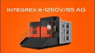 INTEGREX e-1250V/8S AG :  INTEGREXにギアの加工機能と計測機能を融合させたハイブリッド複合加工機