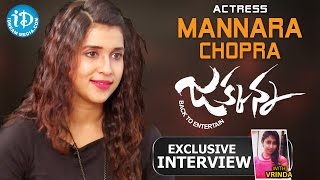 Jakkanna || Actress Mannara Chopra Exclusive Interview | Talking Movies with iDream #195 | #jakkanna