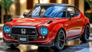 2025 Honda N600 Unveiled! Classic Kei Car Reimagined for the Future