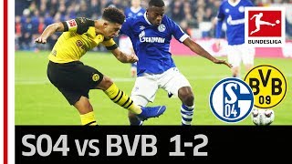 Schalke 04 vs. Borussia Dortmund I 1-2 I Highlights I Jadon Sancho Becomes The Revierderby Hero