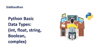 2.3. Python Basic Data Types | Python Tutorial | int float string complex boolean