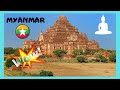 MYANMAR: Ancient PYRAMID and Buddhist temple in BAGAN