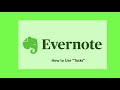 Evernote Tasks