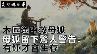 民間故事：木匠途中救母狐，母狐留下驚人警告：有鍾才會生存｜高朗講故事