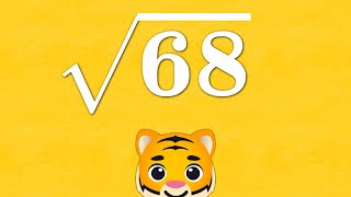 Square Root 68