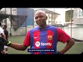 Football Highlights of Babalola Oladokun