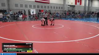 10U 59 Caleb Weldon Sudden Victory Wrestling Academy Vs Rhoan Rambo Southern Oregon Strong