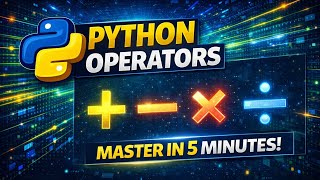 Python Operators Made Easy 🤯 | + - * / % // ** Explained