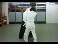 合気道 合気塾 諸手取り 下段 腰投げ 01 aikido morote tori koshi nage 01