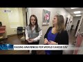 raising awareness for world cancer day