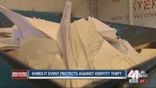 Hundreds dump documents at annual Shred-It event