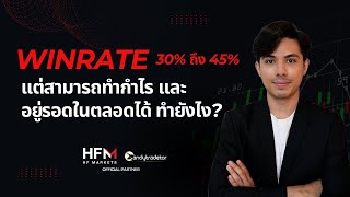 Winrate แค่ 30% ถึง 45% แต่สามารถทำกำไรและอยู่รอดในตลอดได้ เขาทำยังไงกัน?