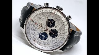 Breitling Navitimer Cosmonaute Chronograph Panda Dial (A22322)