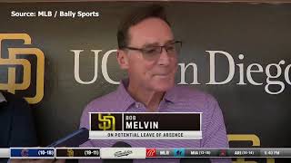 Padres manager Bob Melvin to have prostate surgery