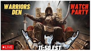 [NEW HERO!] FOR HONOR WARRIORS DEN WATCH PARTY