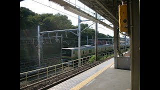 ＪＲ東日本 東北本線 (宇都宮線) 前面展望 JR East Tohoku Main Line (Utsunomiya Line) Drivers View