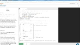COP1000 List Basics in Python