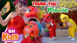 Nhạc Trung Thu Múa Lân Ông Địa Sôi Động Cho Bé Ăn Ngon - Thùng Thình Thùng Thình Rước Đèn