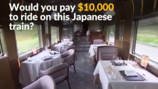 At $10,000 a ticket, Japan train offers luxury at a premium