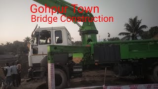 Bridge construction at Gohpur Town. ### Rakesh Uzir Vlogs.