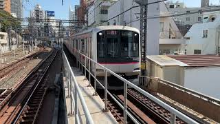 [乗り物]  東横線 東急電鉄 中目黒駅 Toyoko Line Tokyu Corporation Nakameguro Station