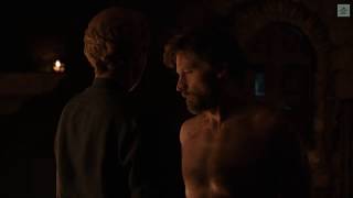 Jaime and Brienne of Tarth love scene | Game of Thrones | S8E4