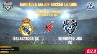 November 13th WSF Premier Galacticos SC vs Winnipeg JRS FC