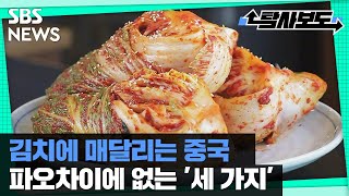 파오차이에 없는 3가지…중국은 왜 김치에 매달리나 / SBS / 사실은