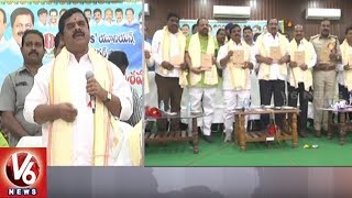 Telangana Council Chairman Swamy Goud Launches TNGOs 2018 Diary In Karimnagar | V6 News