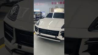 2018 Cayenne upgrade 2024 Turbo GT bodykit #cayenne #cayennegts