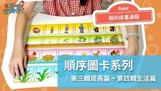 理特尚LITTLE SUN親子圖卡│SASA姐姐玩圖卡│順序圖卡系列