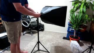 Part 1!  Ephoto 2400 Watt Lighting Kit:  H9004SB2