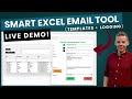 How I Built a Smart Email Tool in Excel (Templates + Logging Demo)