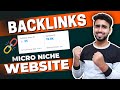 How to Create Backlink For Micro Niche Blog: 100+ High DA PA website lists #blogging #microniche