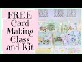 DIY Card Making Tutorial Class and Kit ~ Easel Cards ~ Mintay Lovely Day