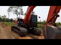 รีวิว excavator hitachi zx200 5g พาชมภายใน ห้องเก่ง ช่วงล่าง ช่วงบน ครับท่าน ep.1131