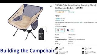 Timed Build of the TREKOLOGY Folding Camping Chair