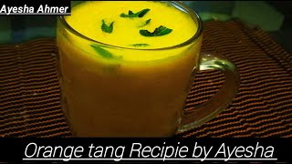 How to Make Peach-Tang Juice | Summer Drink | Recipe by Ayesha Ahmer