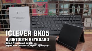 Unpack: iClever BK05 Bluetooth Keyboard