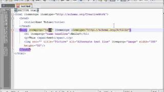 Using HTML5 Microdata (Part 2)
