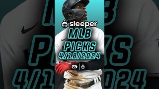 Best MLB Sleeper picks for today! 4/18 | Sleeper Picks Promo Code