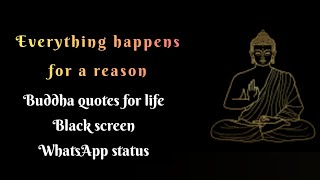 Buddha life quotes || powerful Buddha quotes when life is hard #whatsappstatus #status #cozythoughts