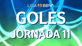 Todos los Goles | Jornada 11 - Apertura 2019 | Liga BBVA MX