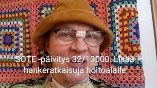 SOTE-päivitys 32/13000:Lisää idiksiä hankkeistushankkeisiin