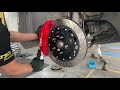 Honda Accord Installed Big brake kit P40NS 4piston TEI Racing