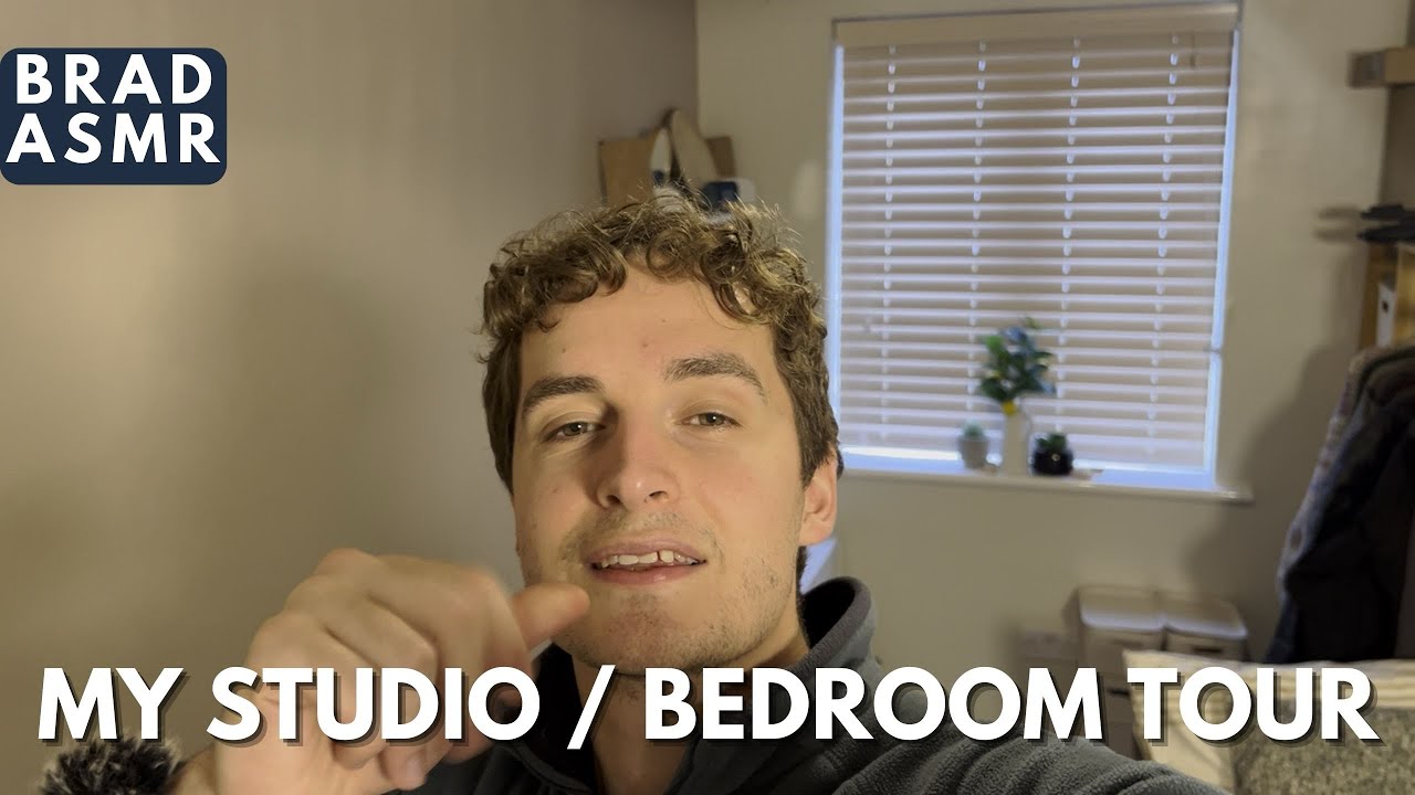 Asmr My Studio Bedroom Tour Youtube