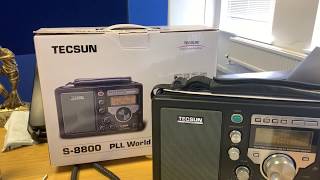 It's finally time for the Tecsun S-8800 on long-term loan to be returned